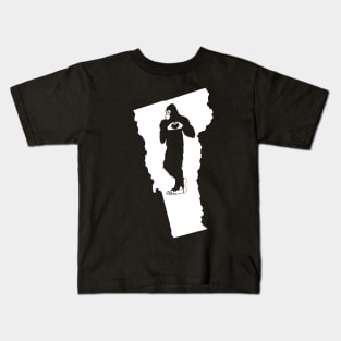 Vermont Bigfoot Kids T-Shirt